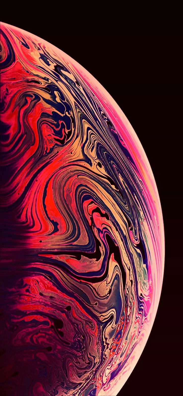 Colorful Swirls iPhone XS MAX Gradient