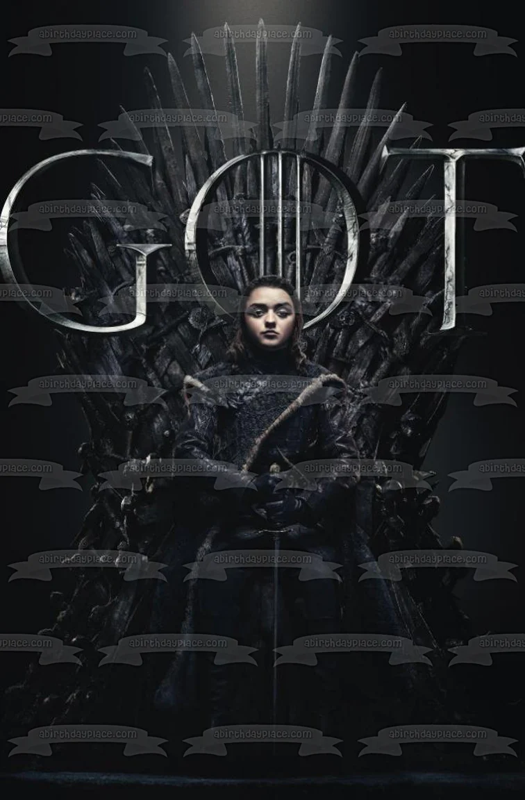 Game of Thrones Arya Stark Iron Throne