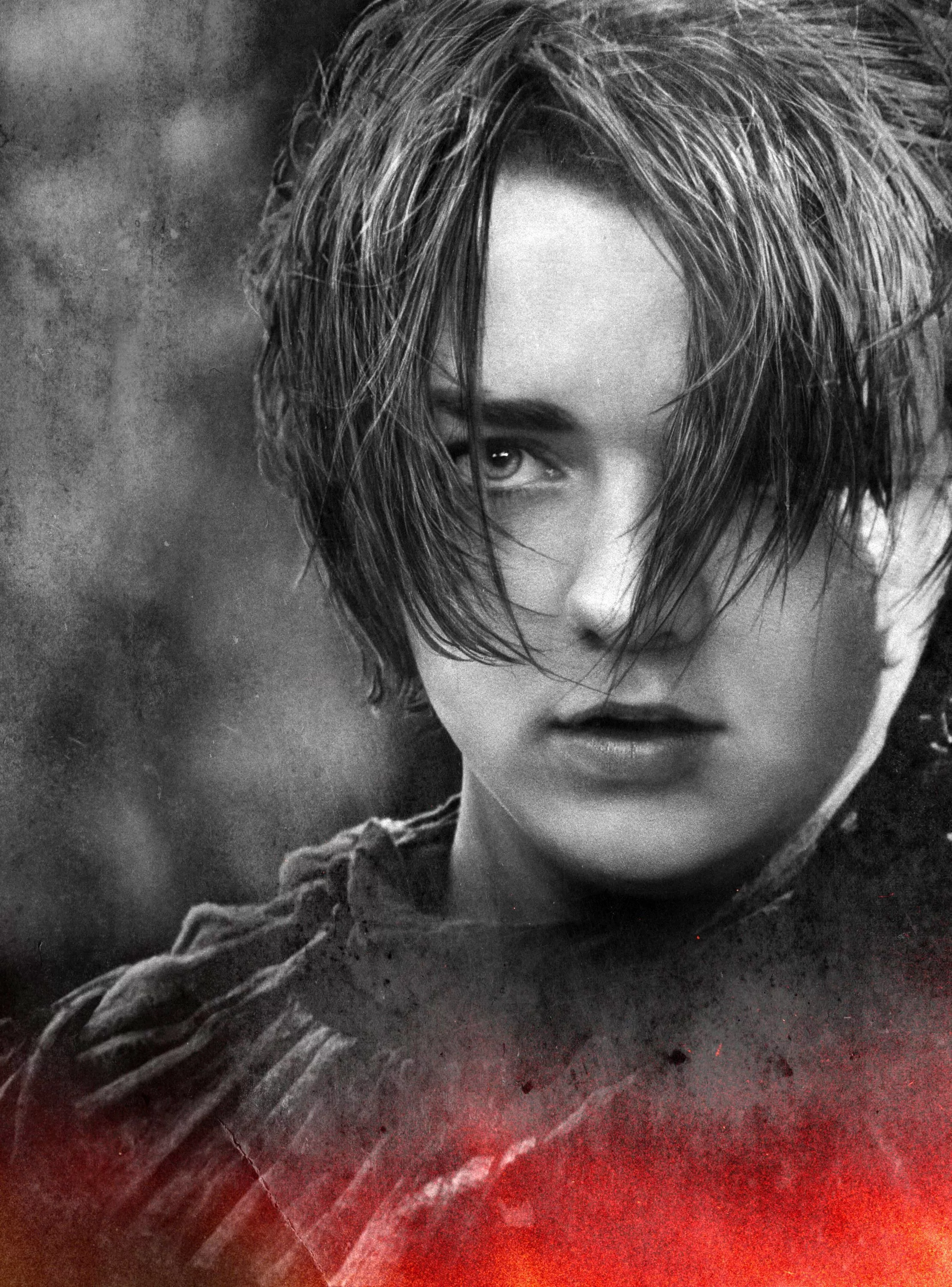 Thrones Maisie Williams Arya Stark Face