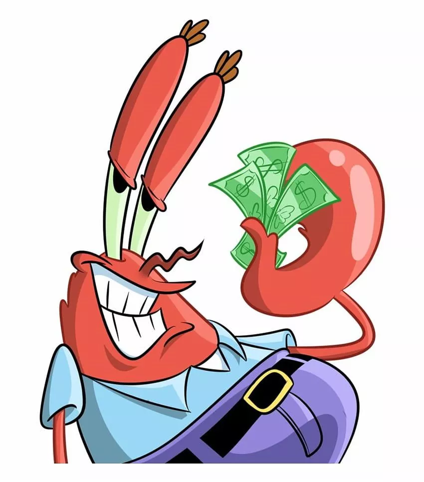 mr krabs HD phone wallpaper