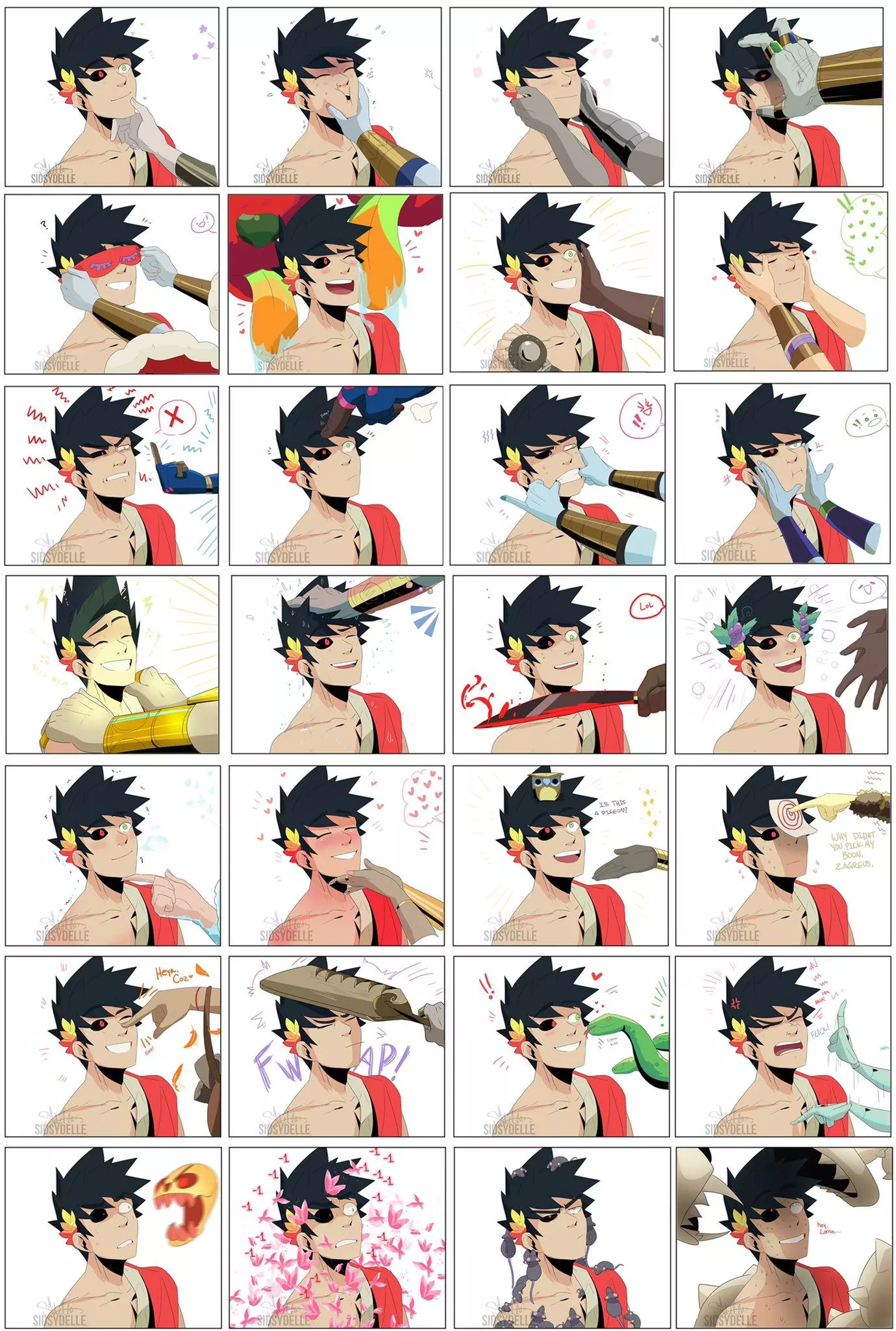 hadesgamefanart #zagreus #HadesGame