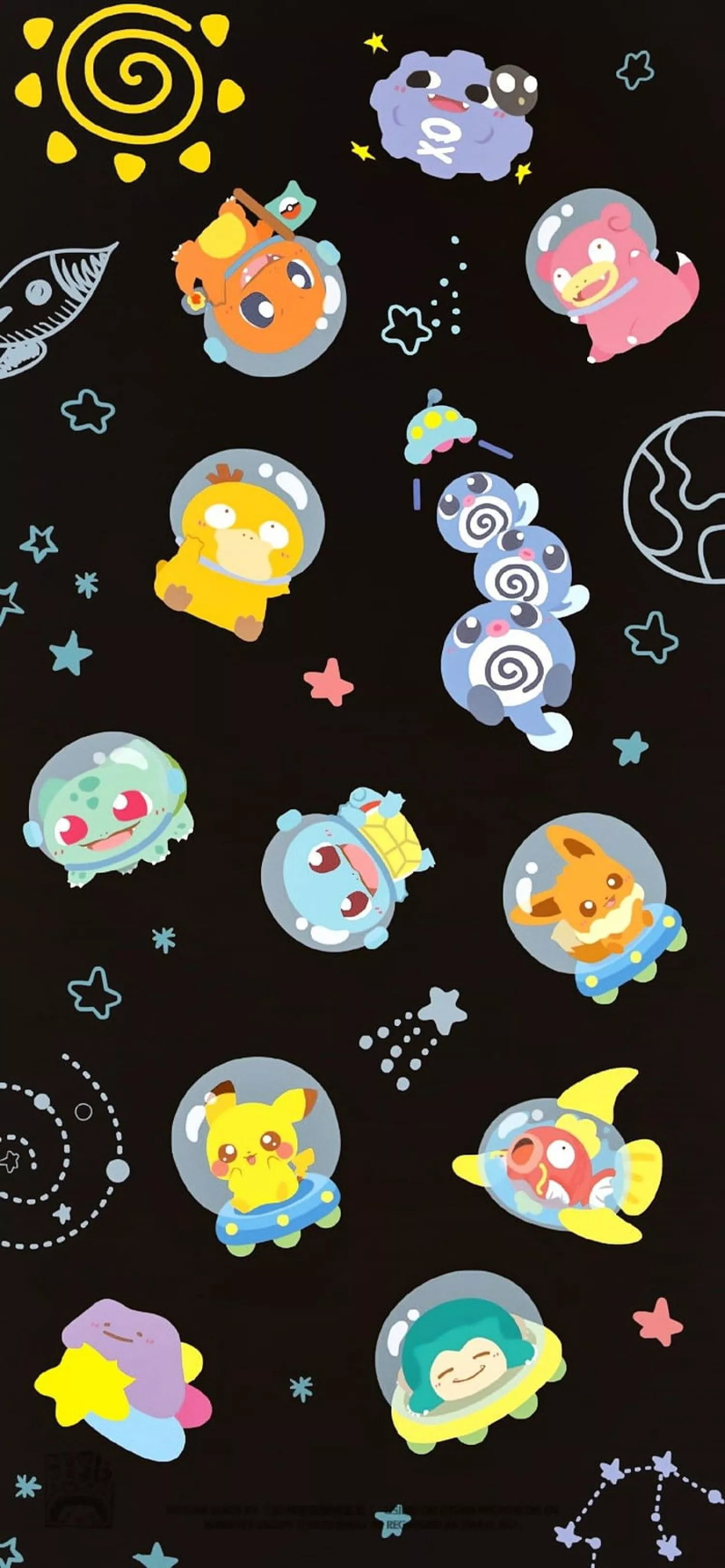 Cute Pokemon TV Show Pattern
