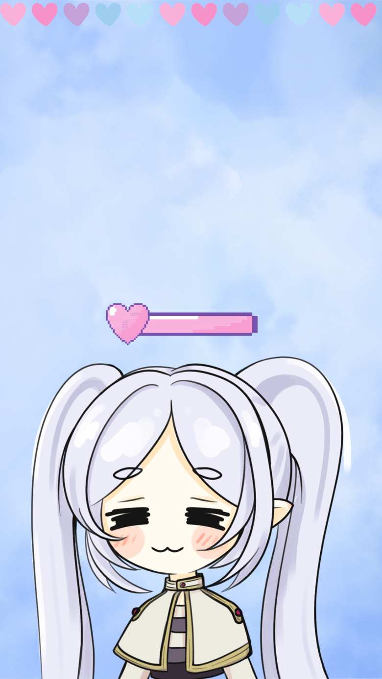 Frieren Chat Voted January Cell Phone Wallpaper's Ko Fi Shop