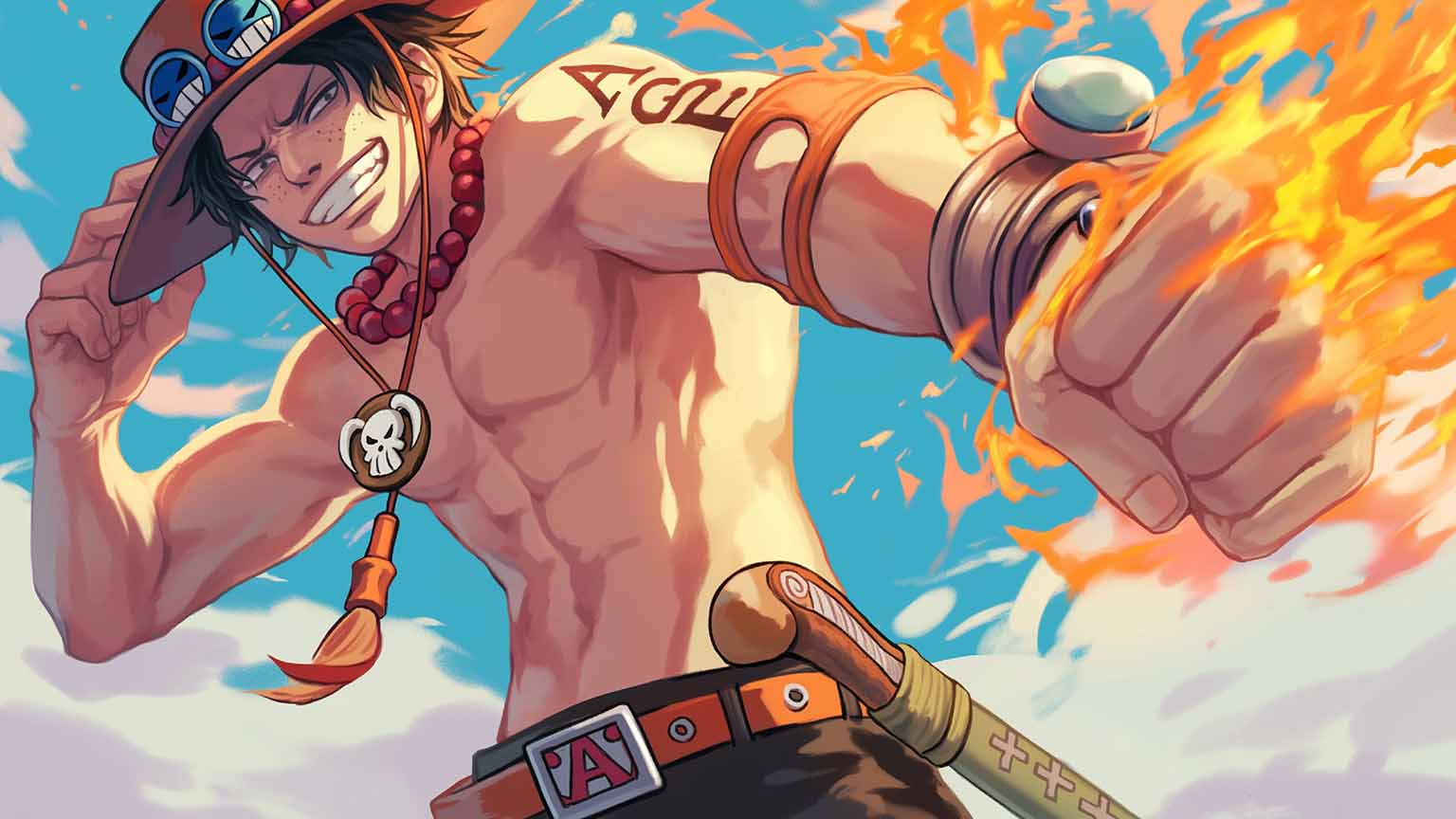 Free One Piece Portgas D. Ace Fighting