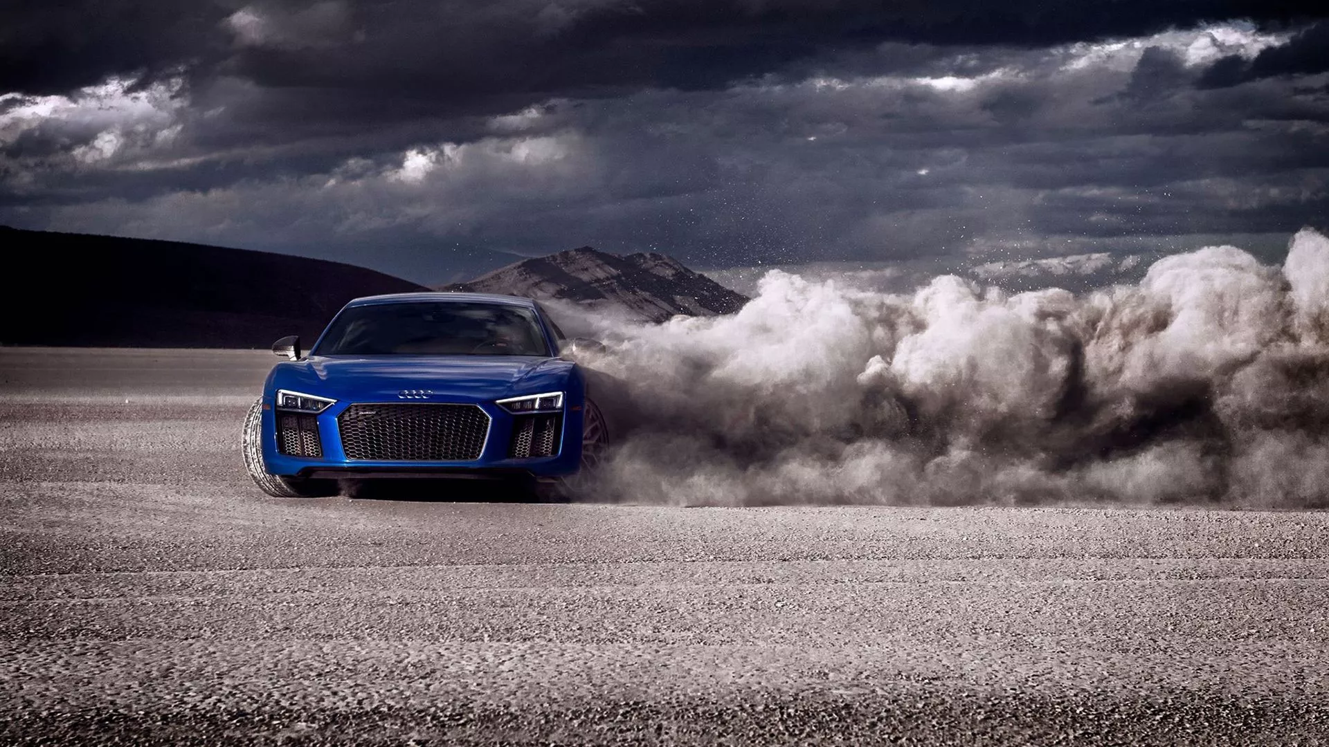 Car 2018 Audi R8 V10 Plus drifting