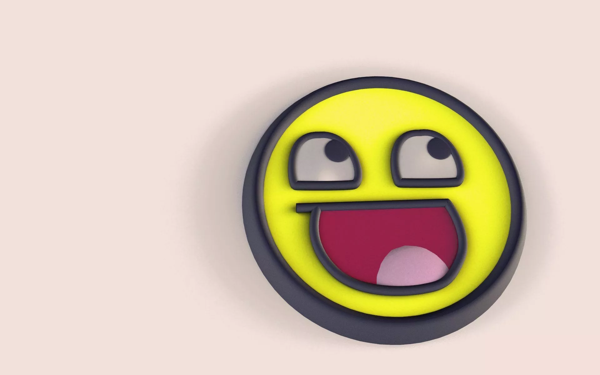 Cheerful Smiley HD Wallpaper for a Fun Vibe