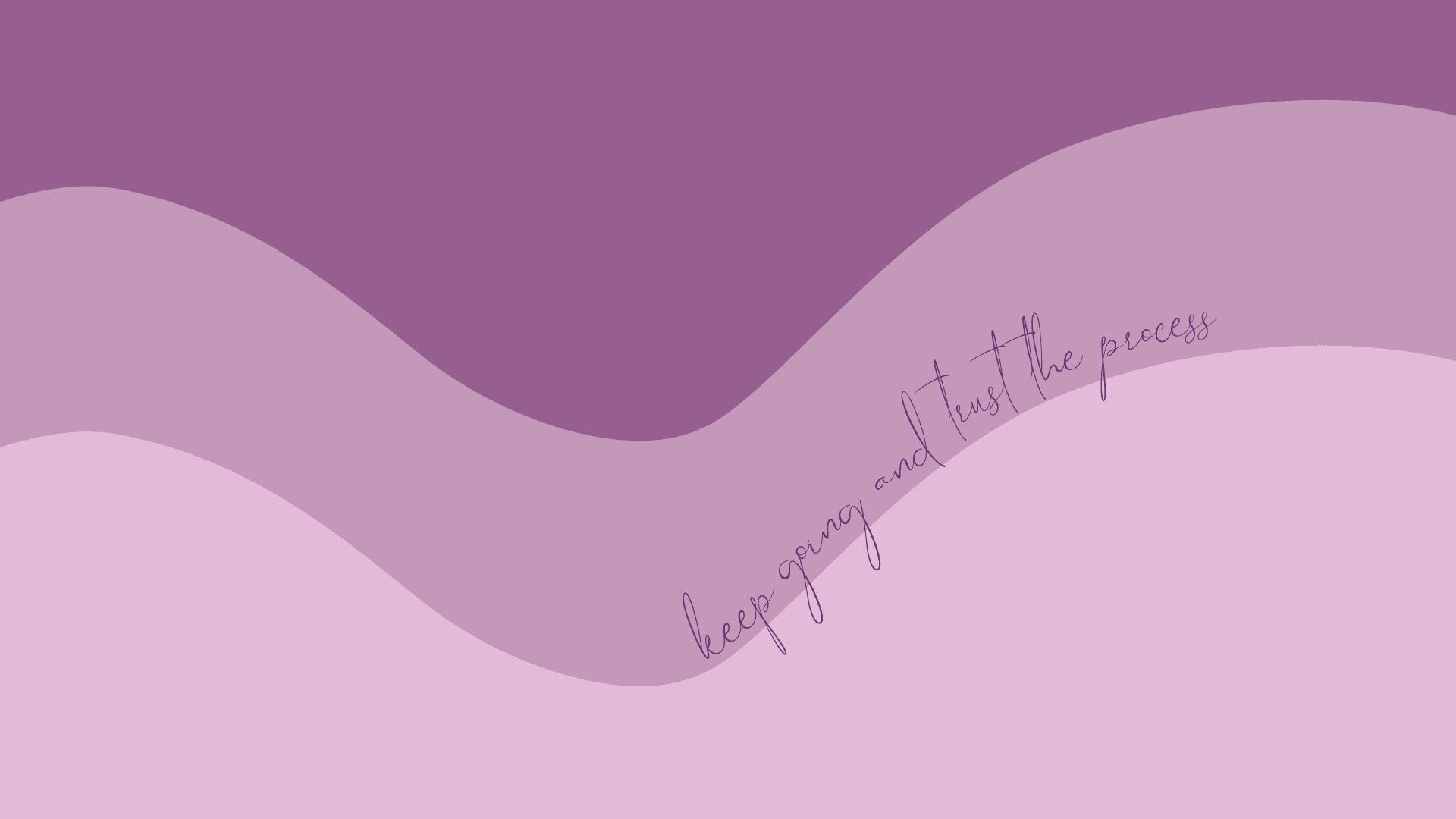 Violet Shade Curve Shape with cursive