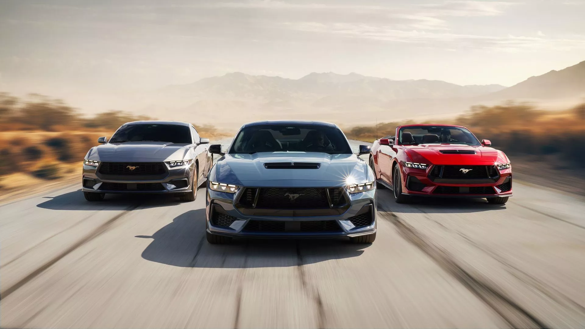 Ford Mustang GT 2024. Desktop wallpaper