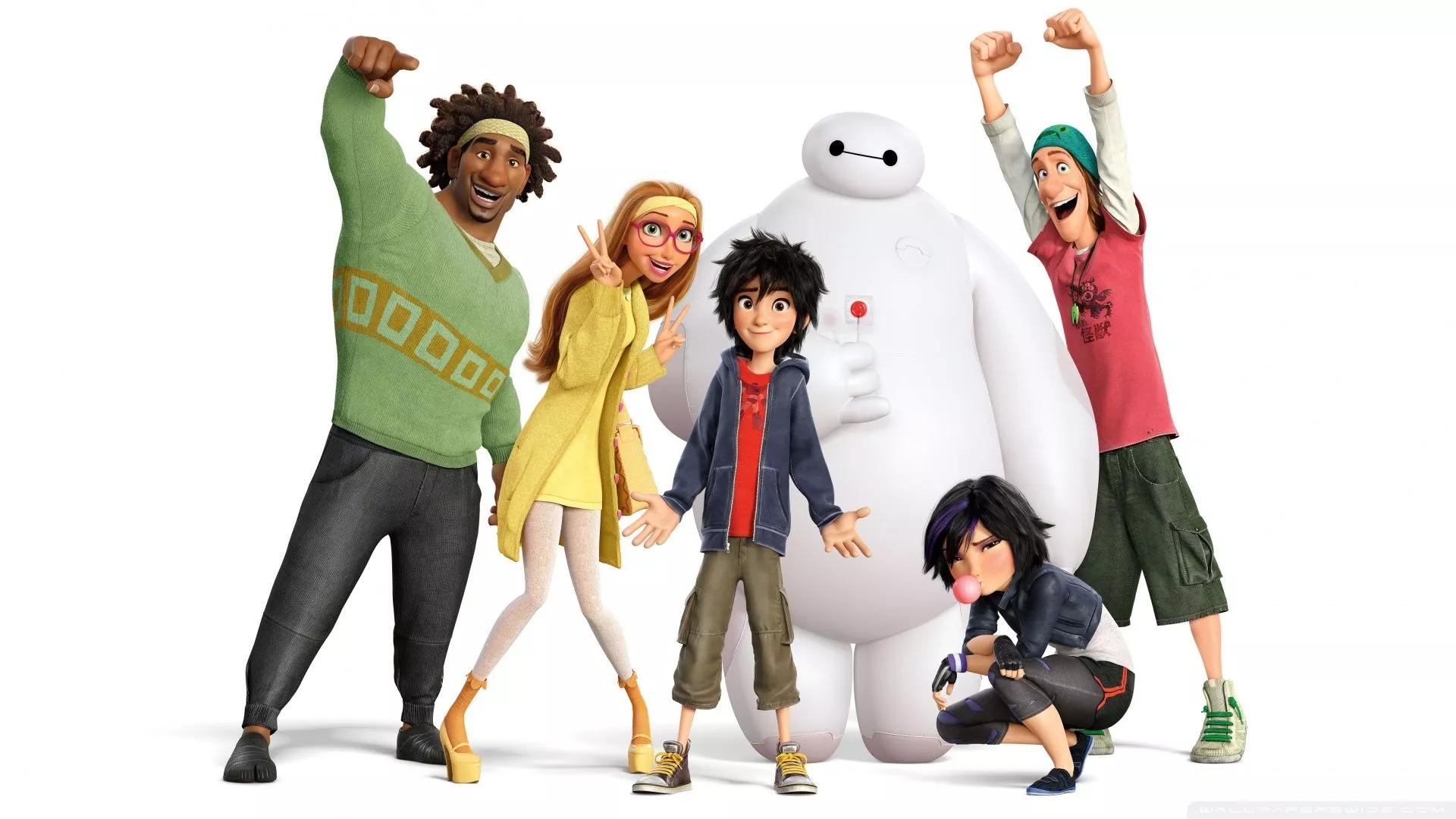 Big Hero 6 Characters Ultra HD