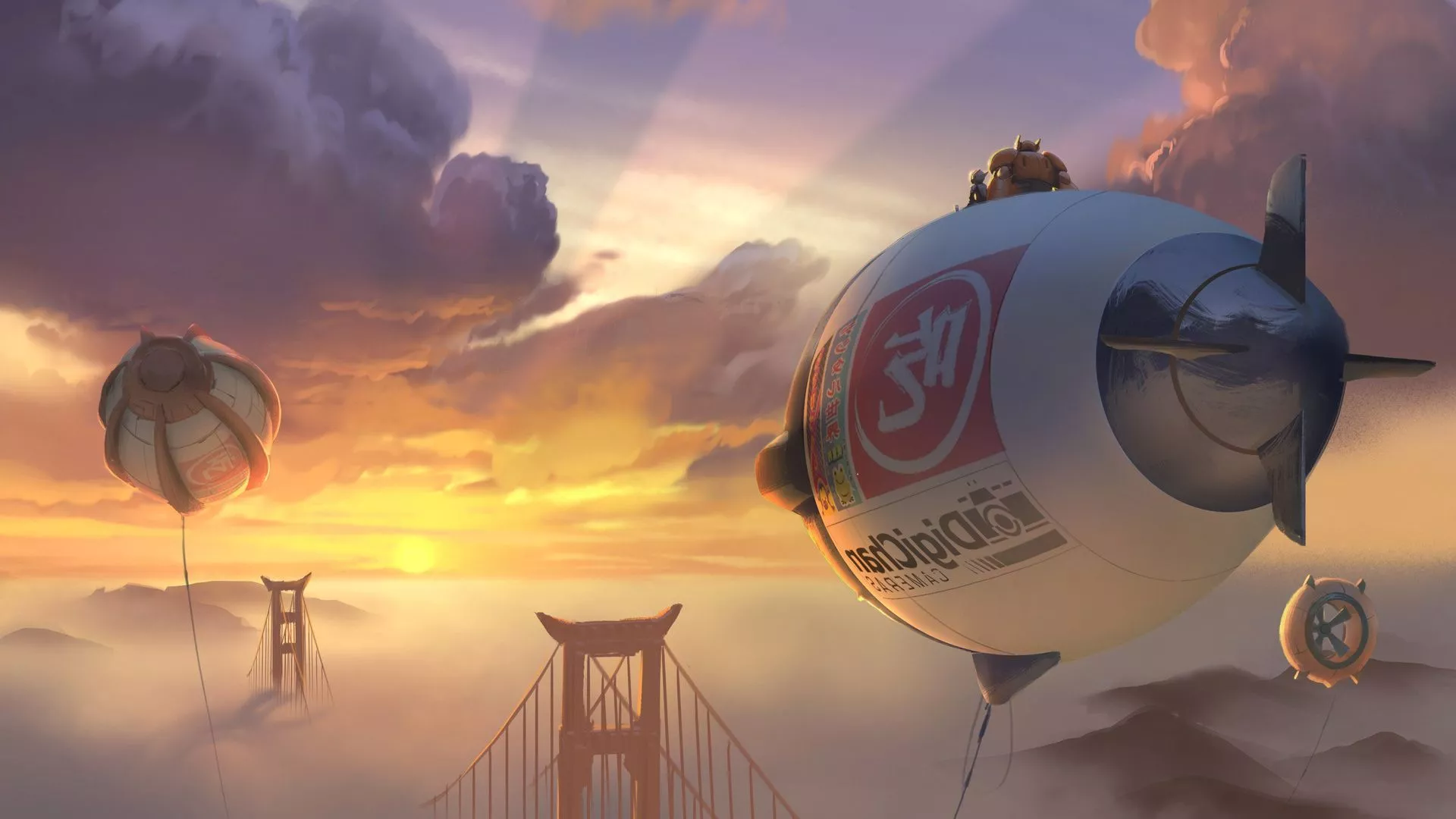 Big Hero 6 Art Laptop Full HD