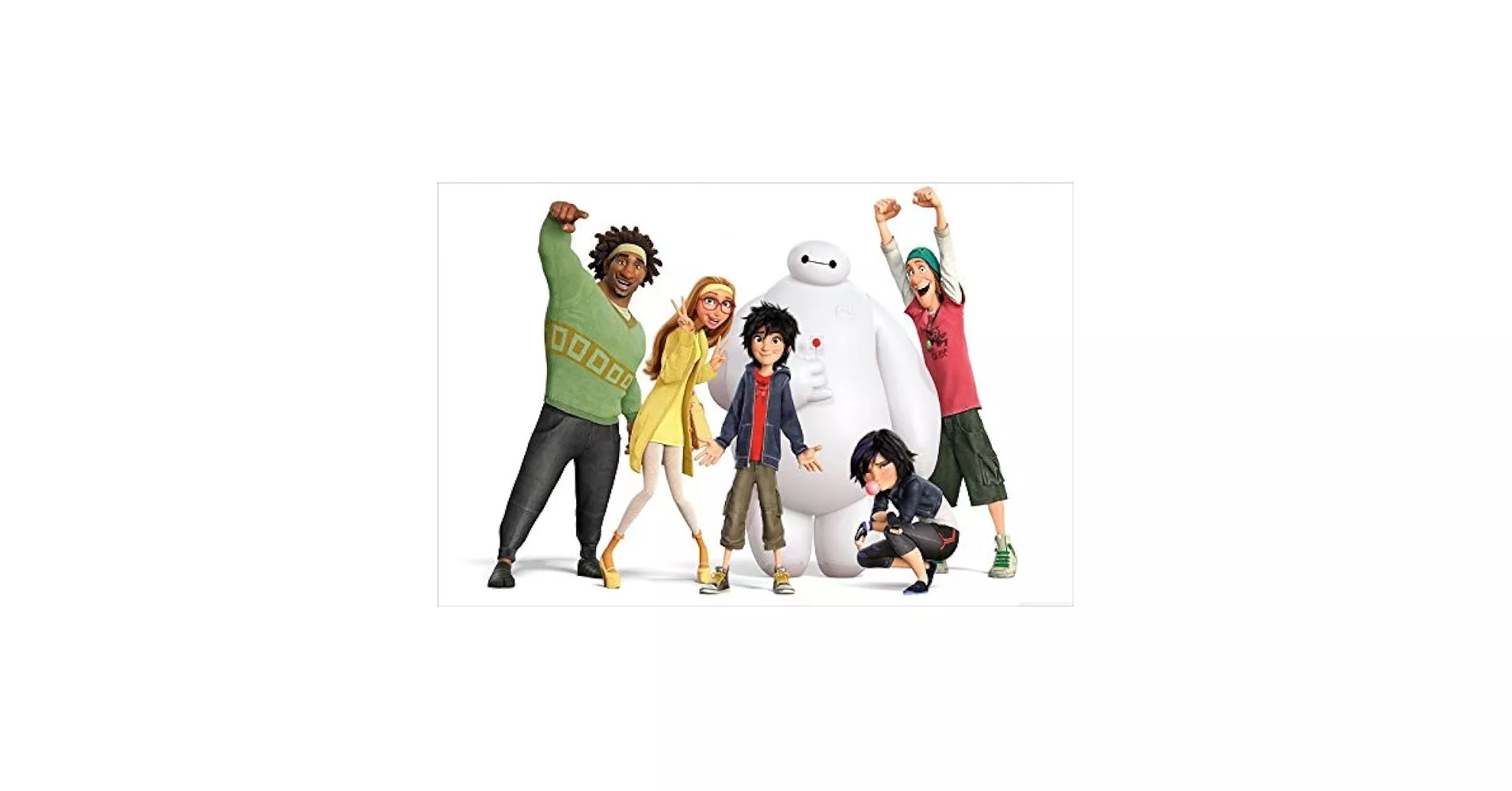 makeuseof Big Hero 6 Cartoon characters