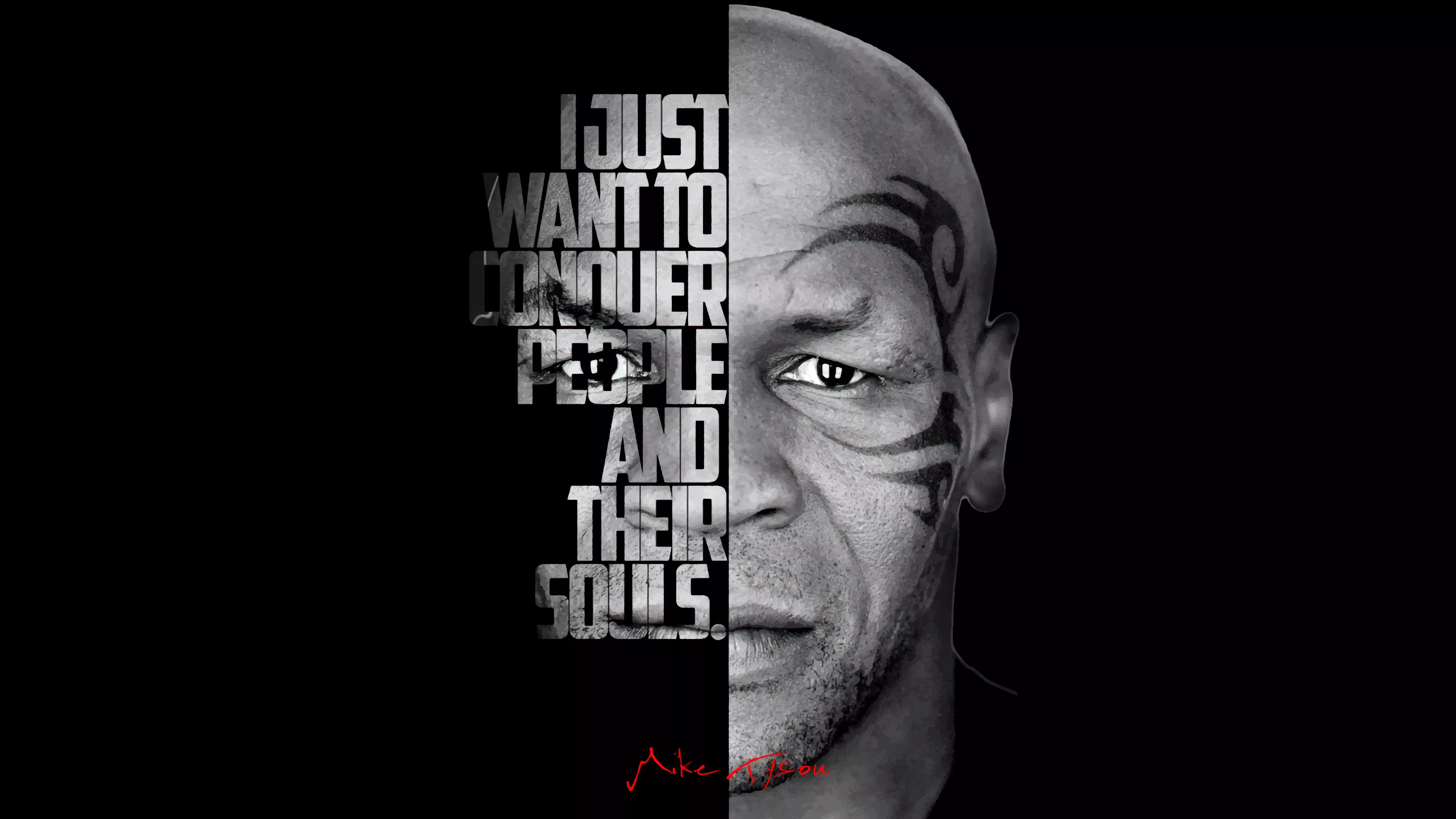 Mike Tyson Wallpaper 4K, Popular quotes