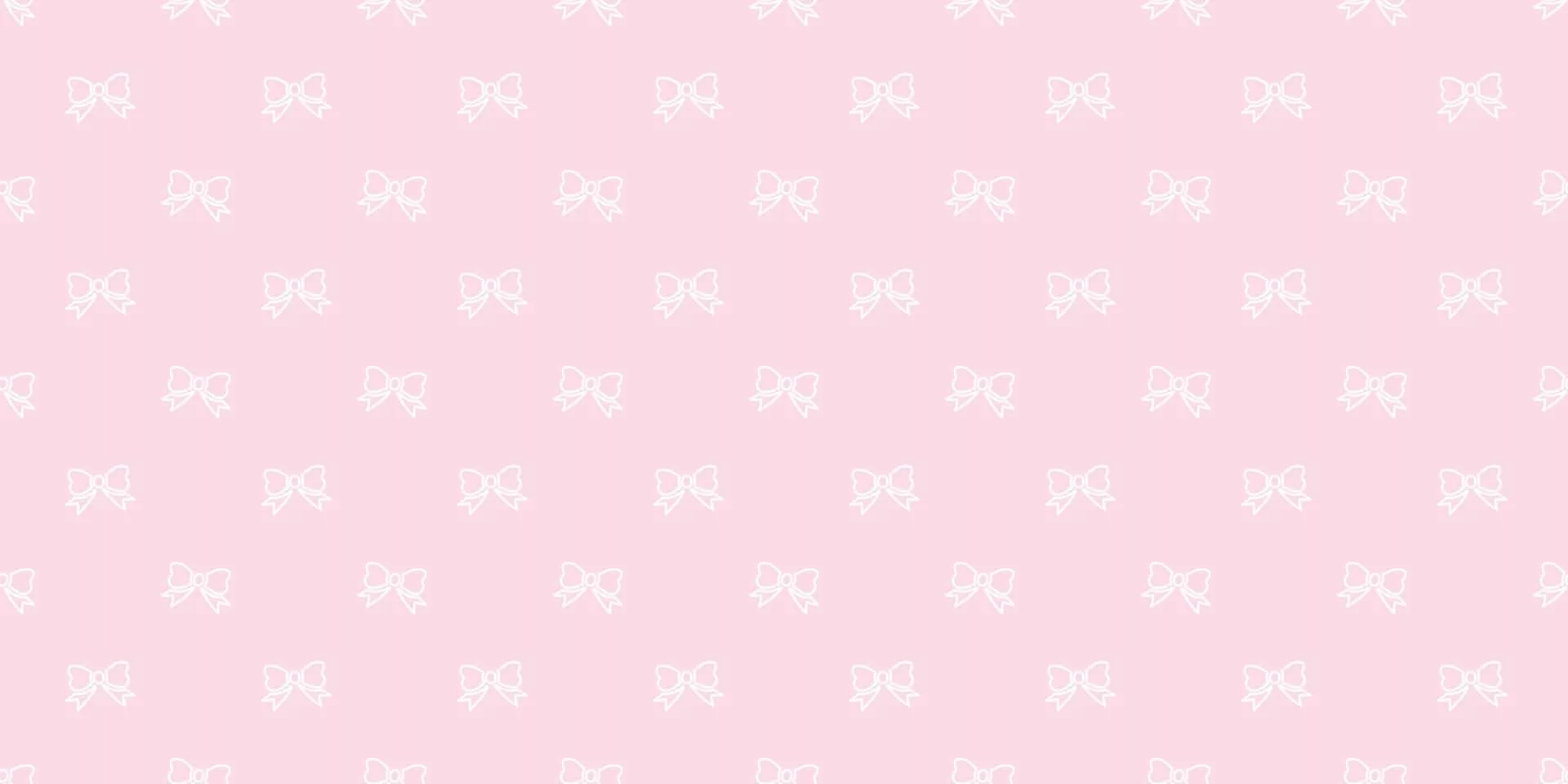 Pink Bows Wallpaper