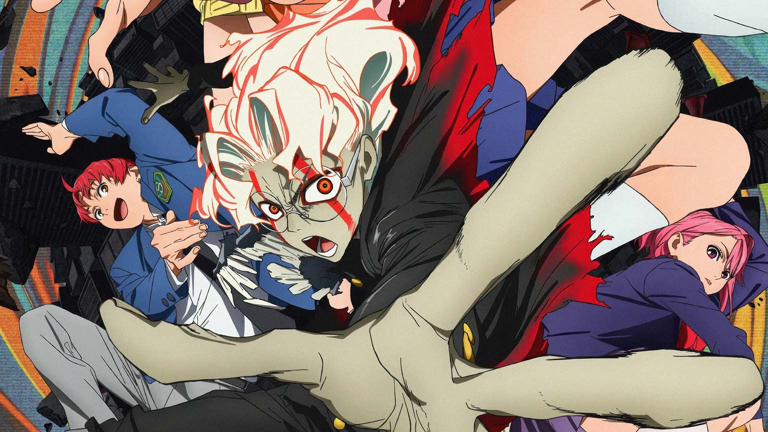 Dandadan Gang Anime Desktop Wallpaper