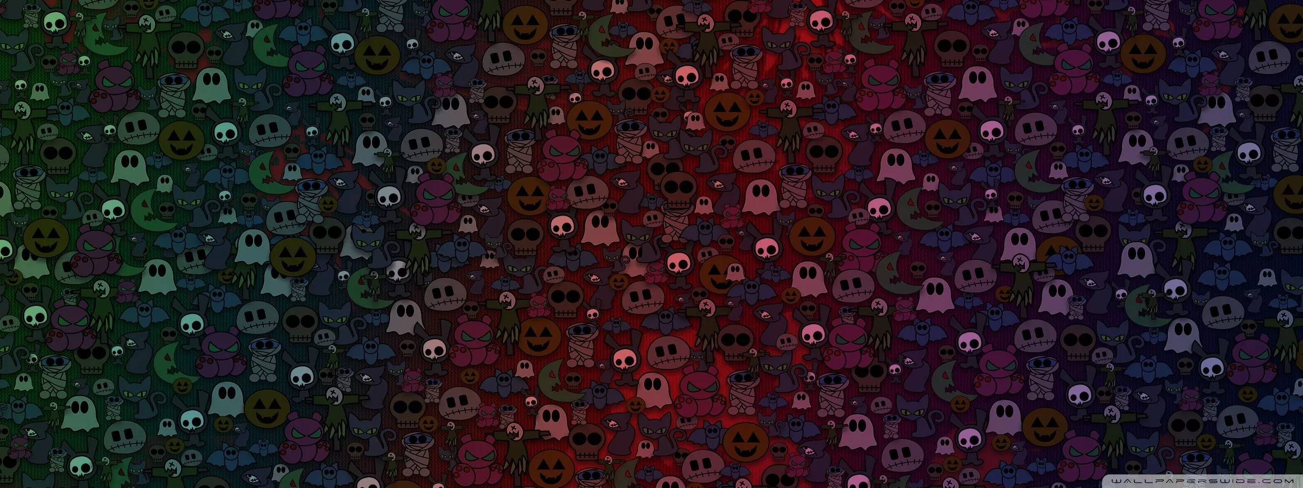 Halloween Monsters Ultra HD Wallpaper