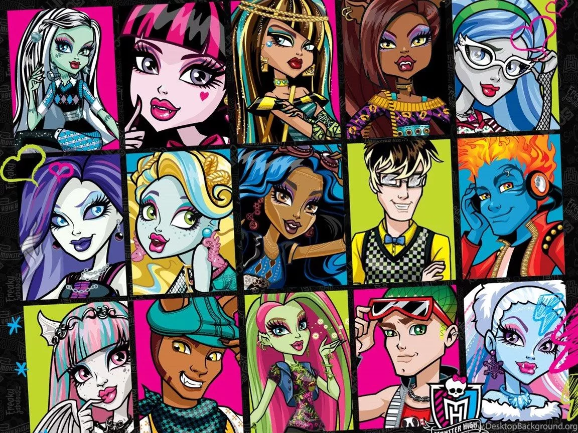 Wallpaper Monster High Desktop Background