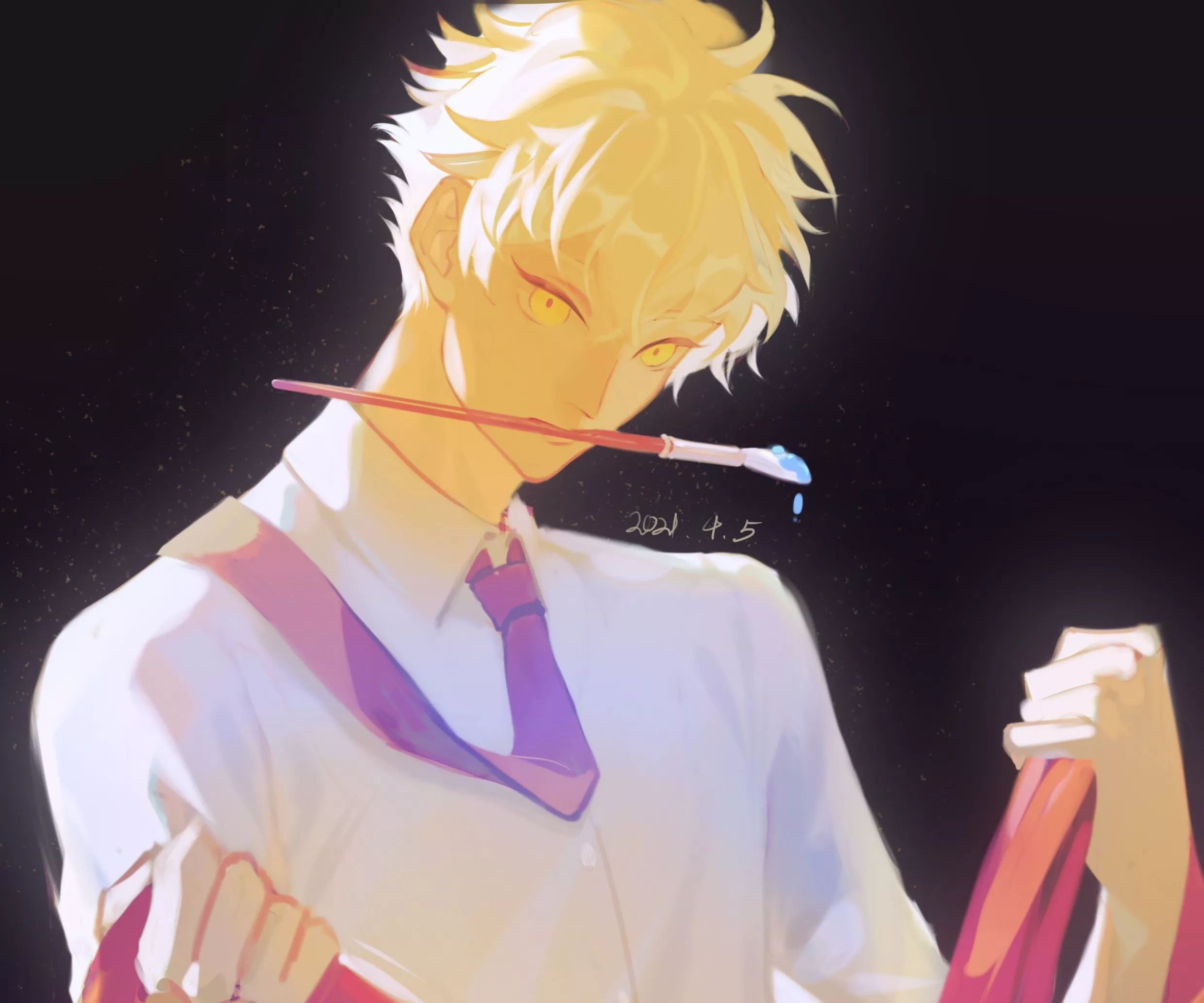 Download Yatora Yaguchi Anime Blue