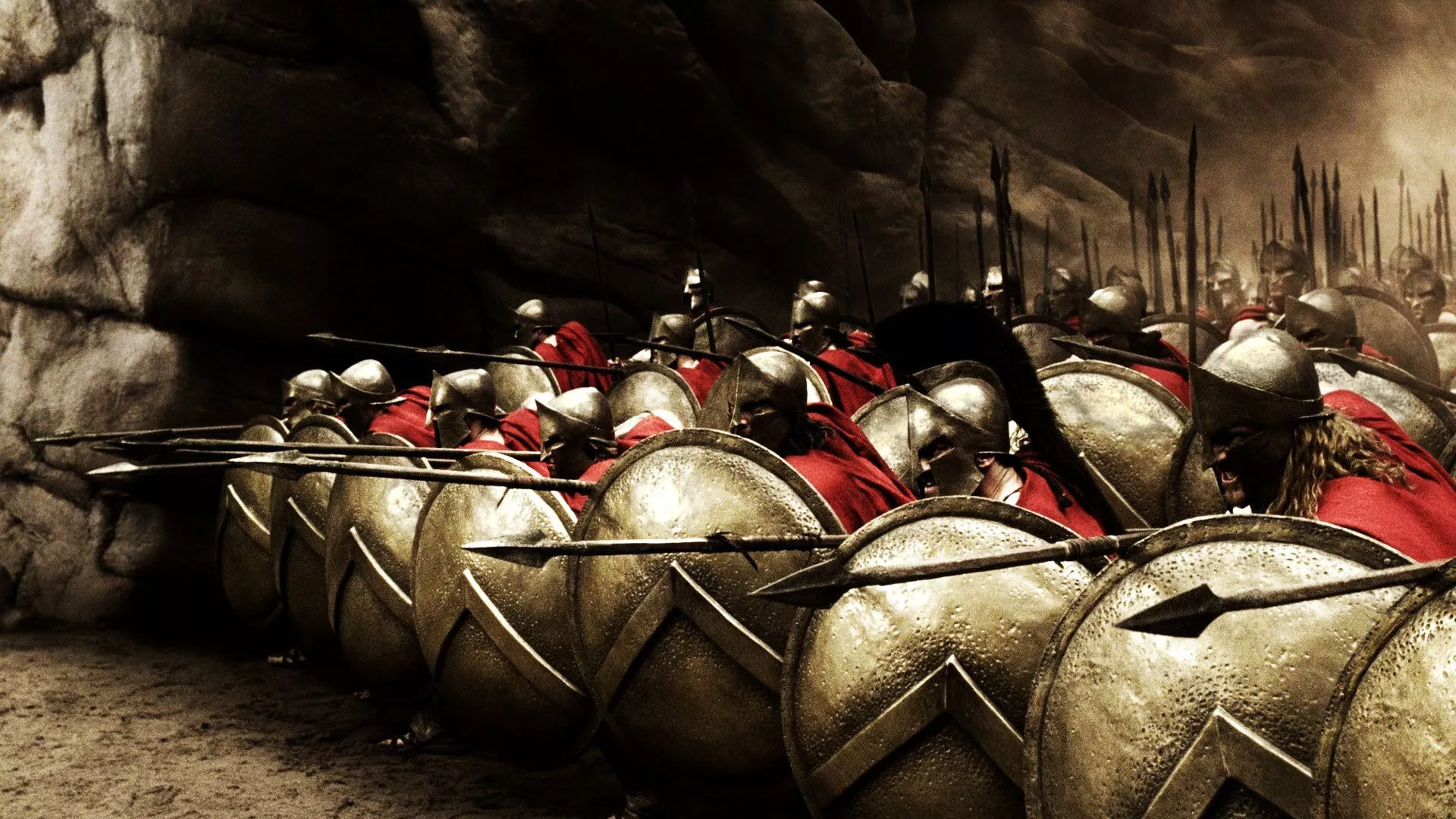 Spartans Battle Formation