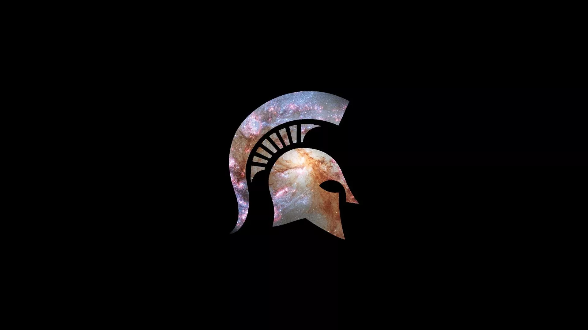 Wallpaper space, Sparta, helmet