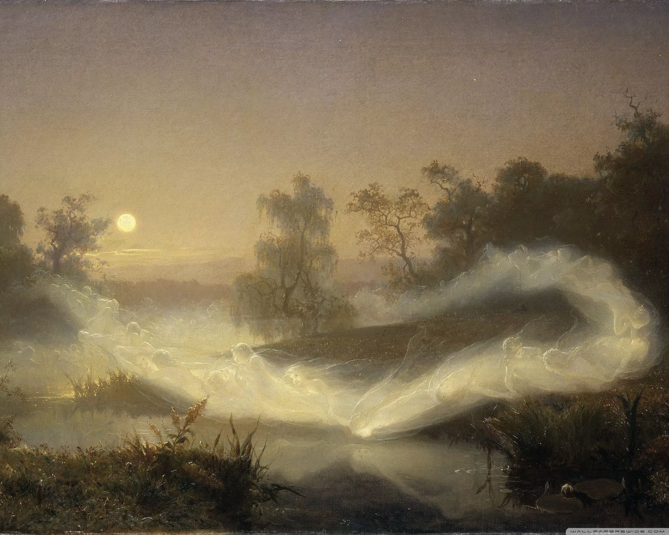 Dancing Fairies By Johan August