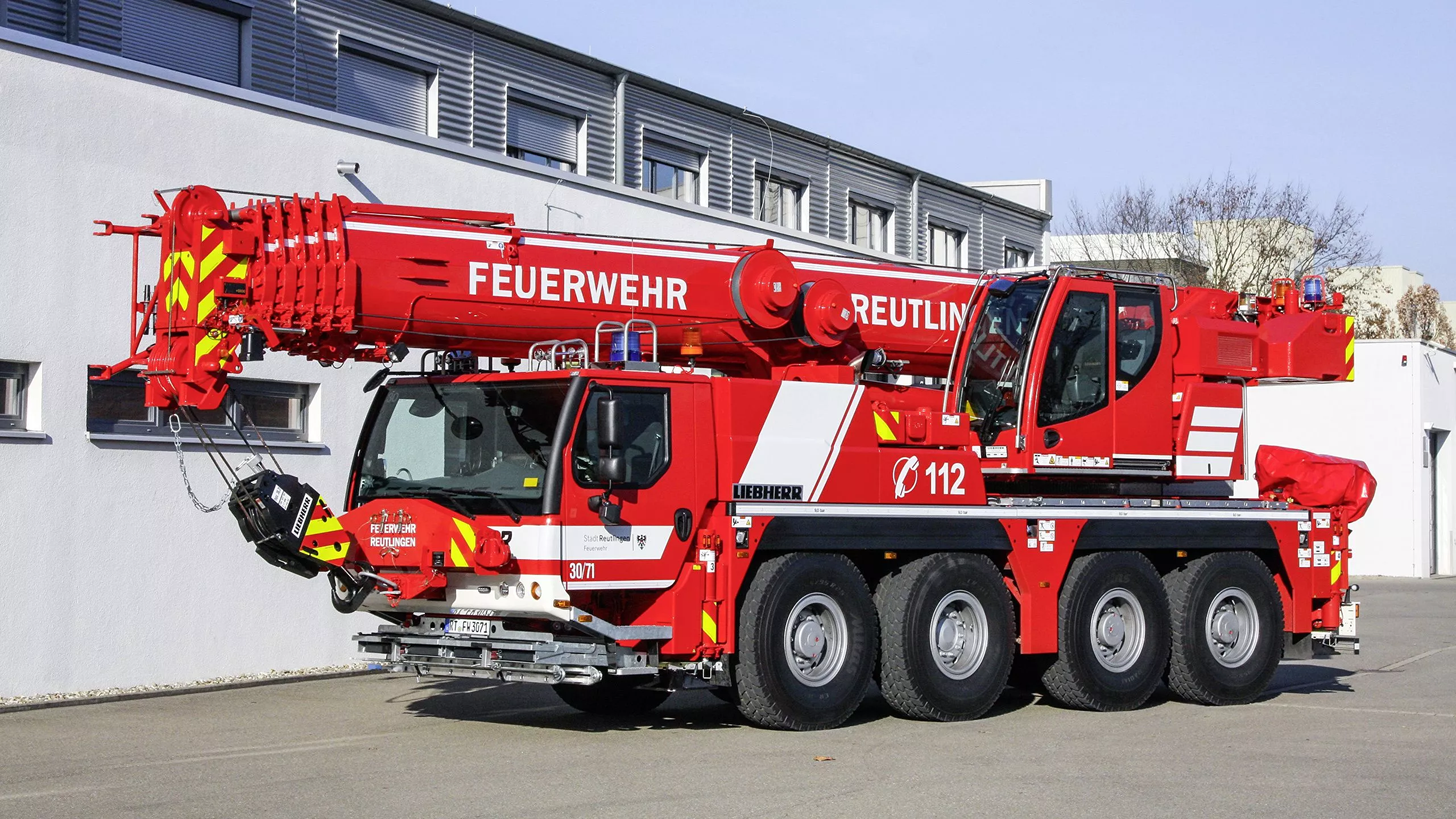 Mobile Crane 2009 17 Liebherr LTM 2560x1440