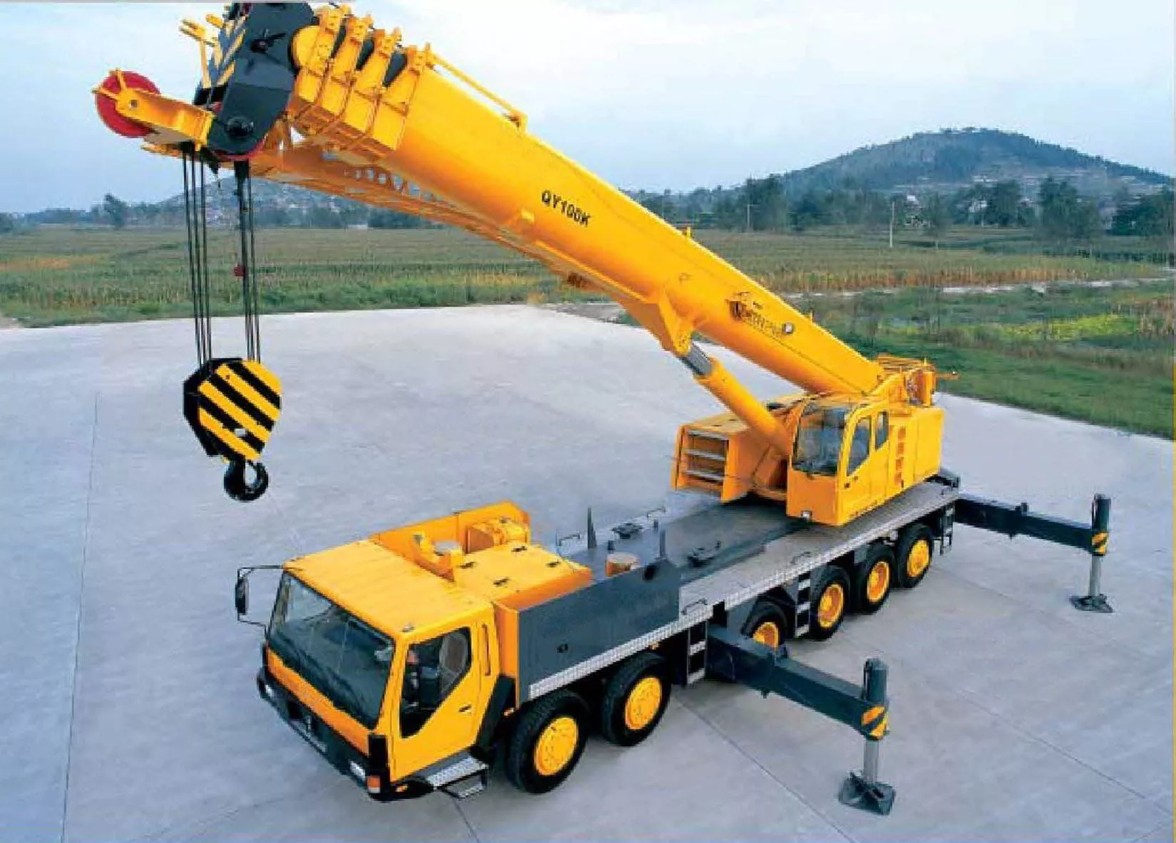 mobile, Crane, Construction, Truck