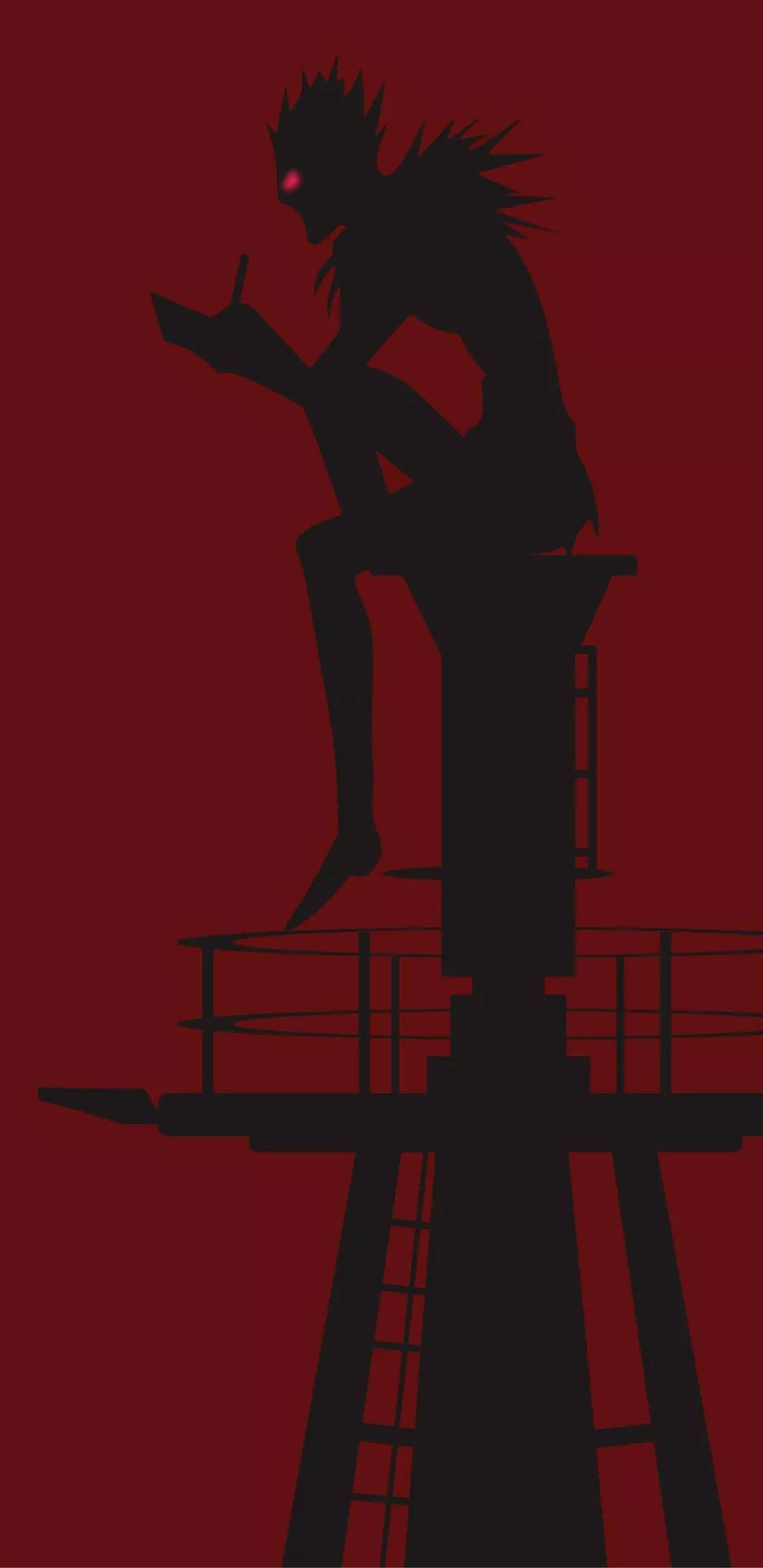 Bloody Red Ryuk Death Note iPhone