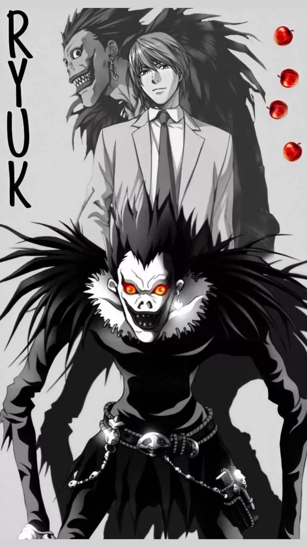 Poster Ryuk And Light Death Note iPhone