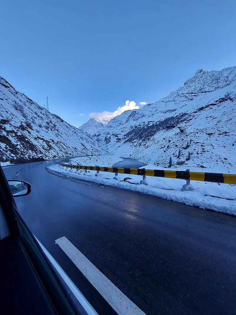 Ladakh, roads, winter, HD phone