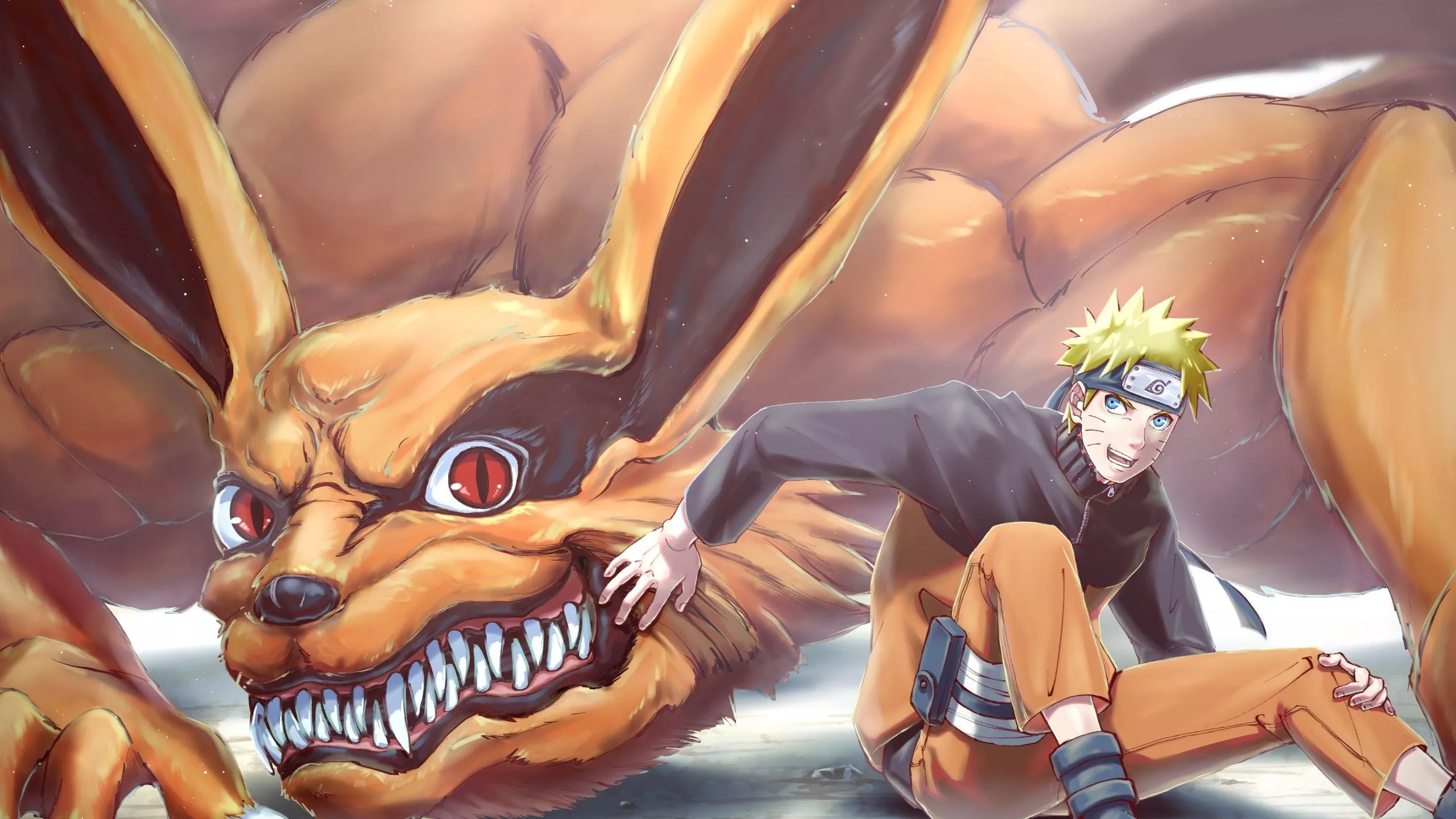 Kurama Naruto Uzumaki 4K HD Naruto Wallpaper