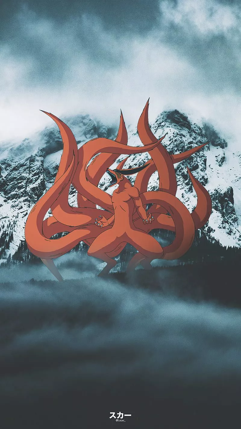 Kurama x Mountains, anime, anime edits
