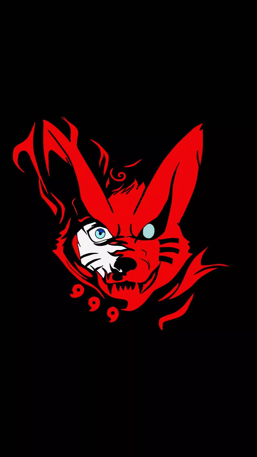 Naruto Kurama And Uzumaki Vector Art