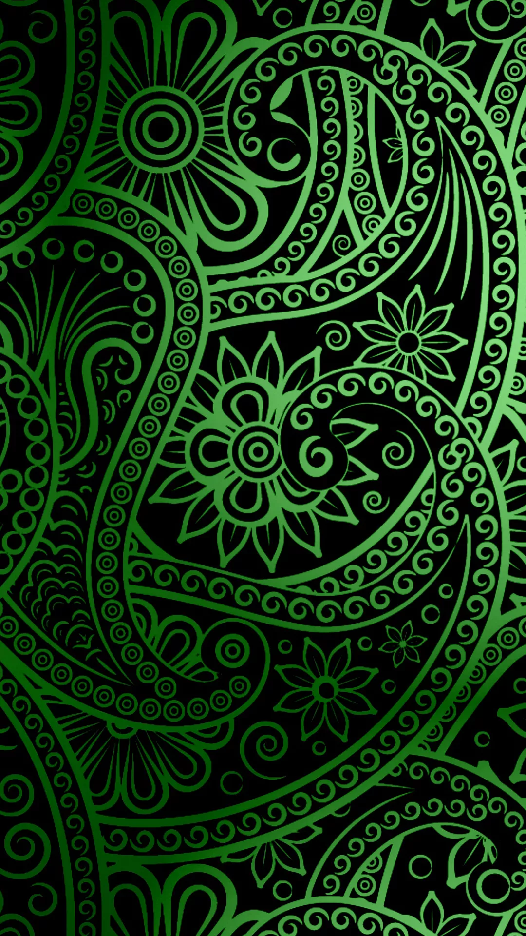 Octavia Green Home Screen Wallpaper