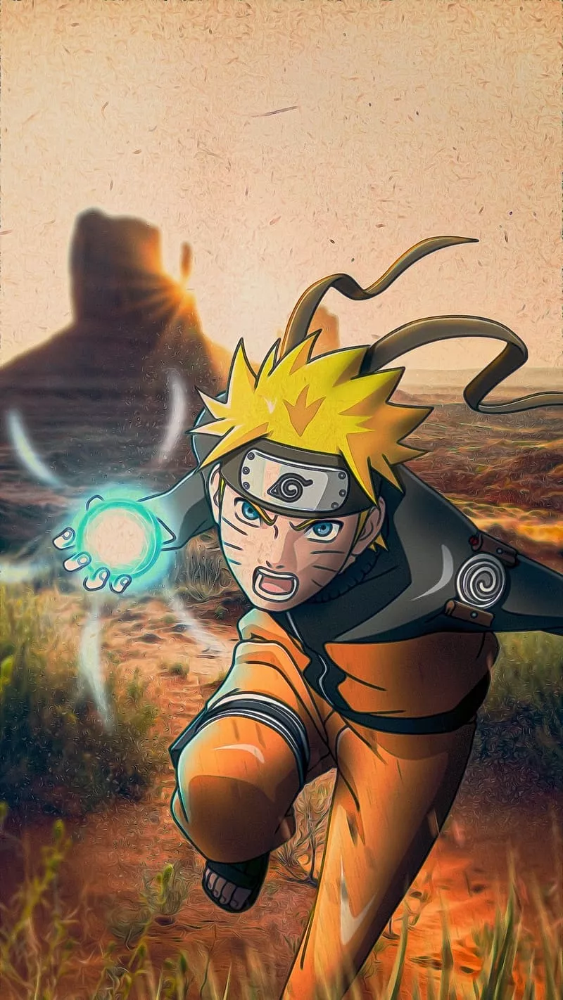Naruto Live, Uzumaki Running, anime, animation, fighting, HD phone wallpaper