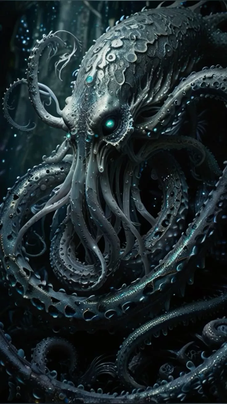 The Kraken monster. Wallpaper