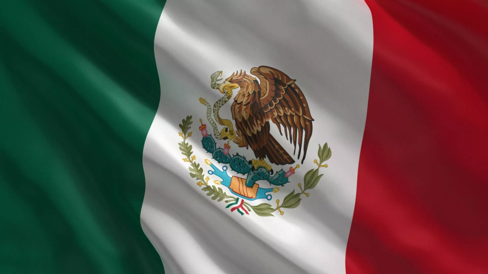 Mexico Flag Background