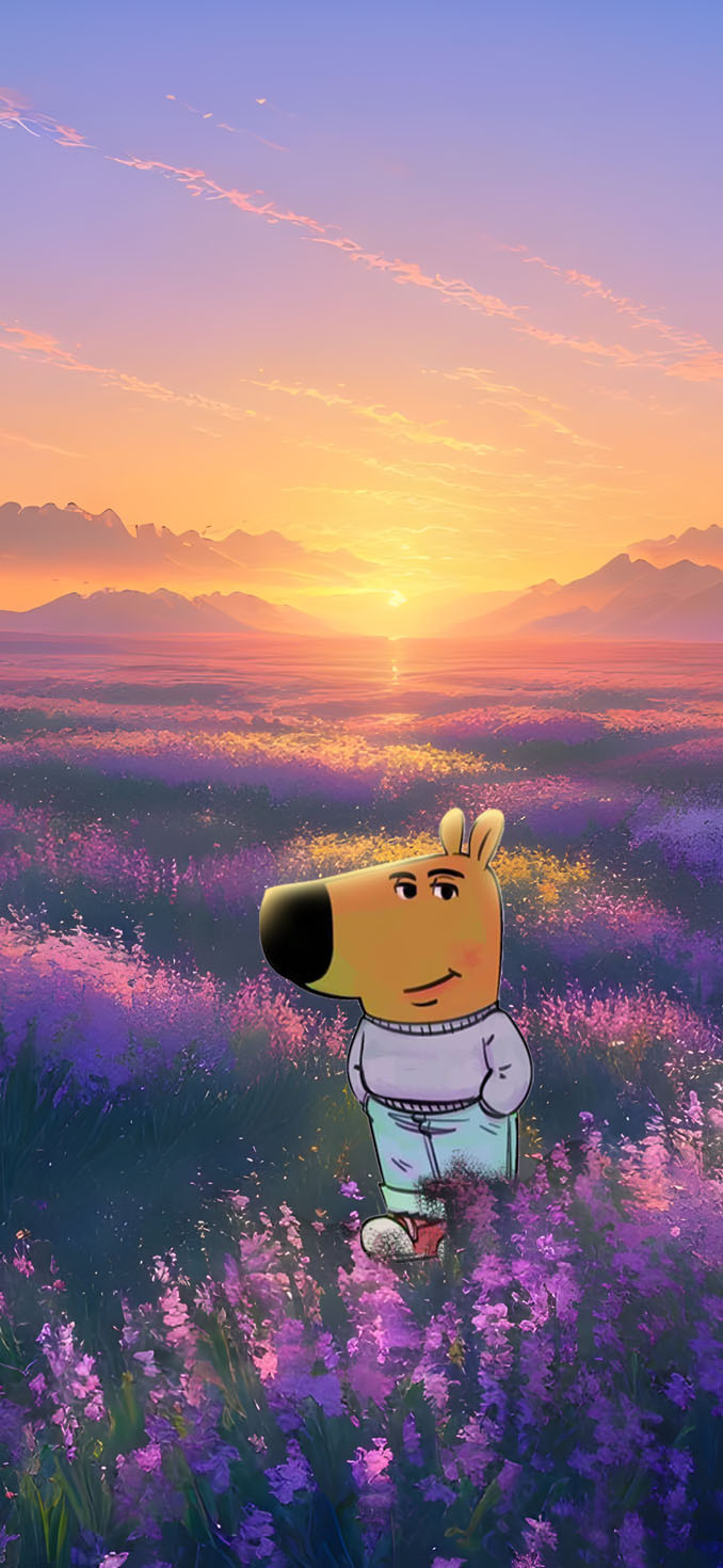 Chill Guy HD Wallpaper