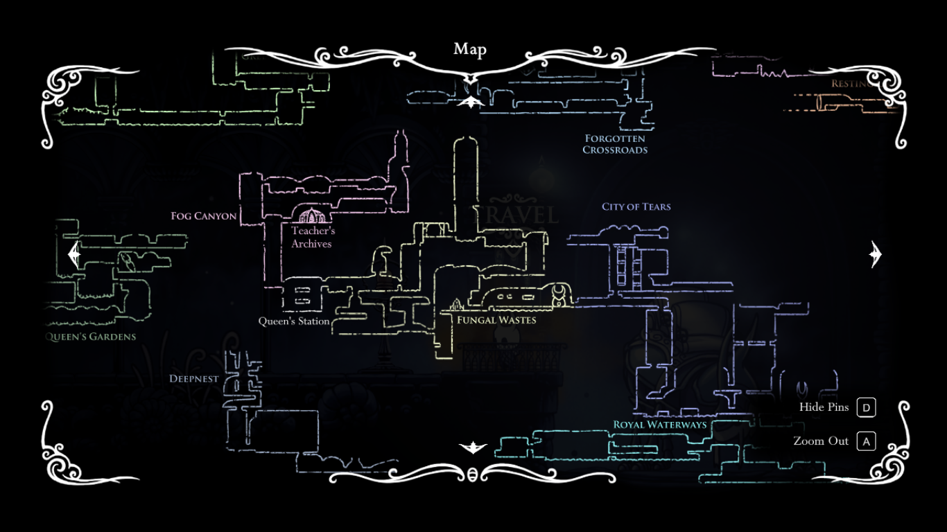 map without buying a quill