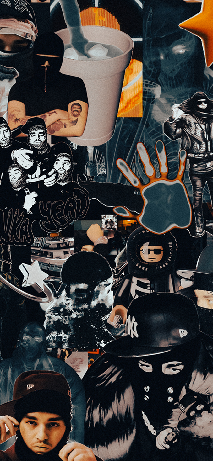 Hip Hop Artists Collage Wallpaper