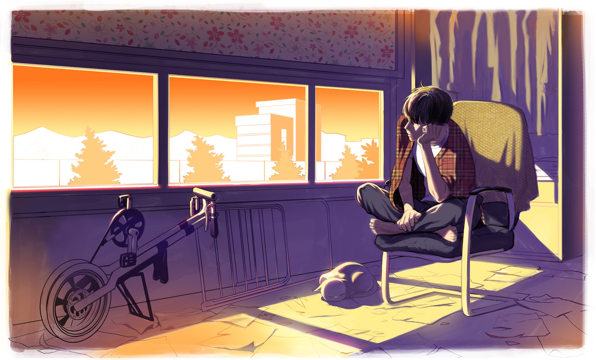 Cat Anime Boy Anime Boy Anime Cat