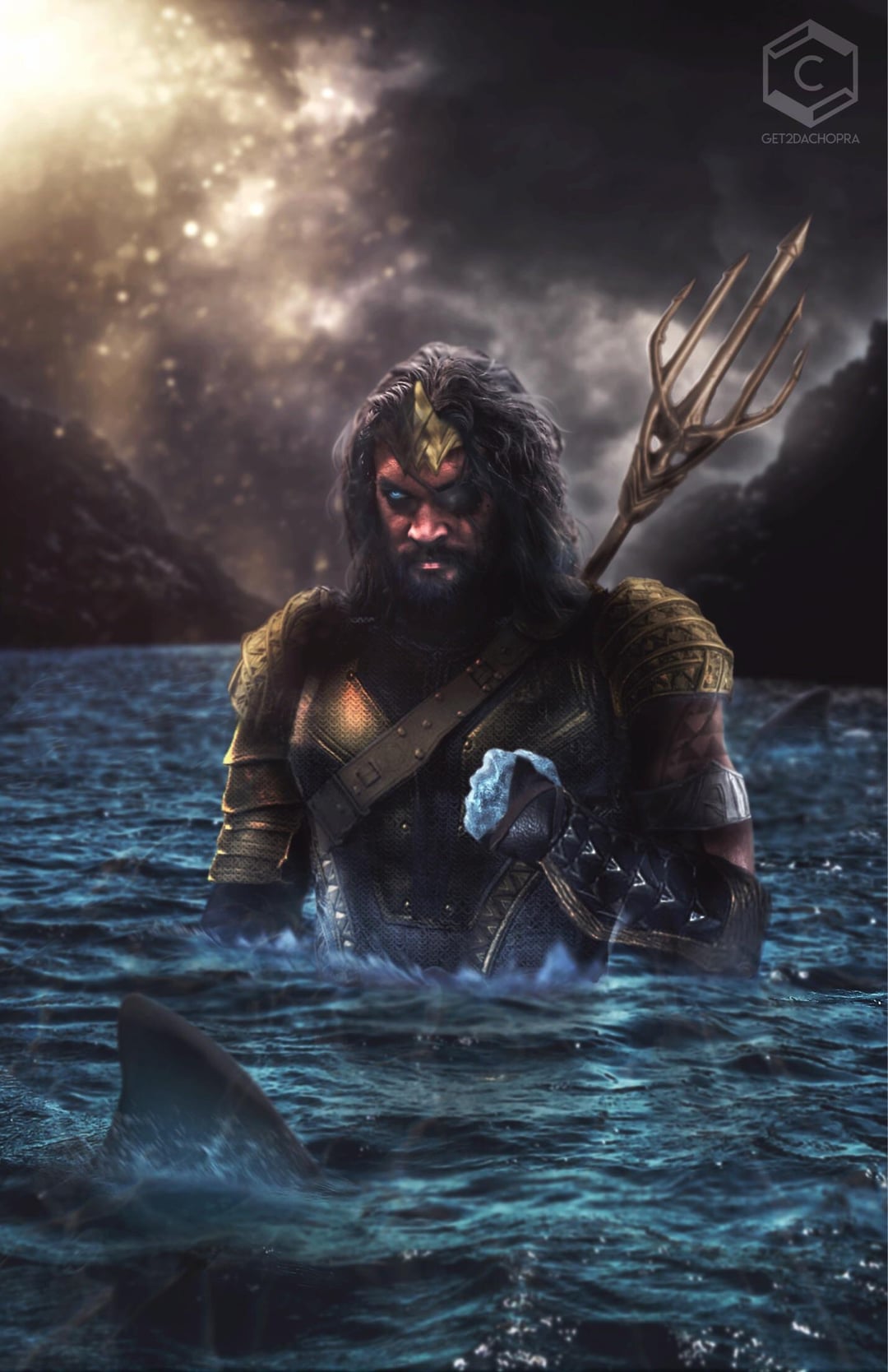 King) Aquaman! Done in Photohop