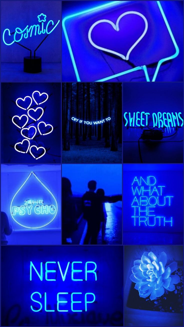 Blue aesthetic wallpaper