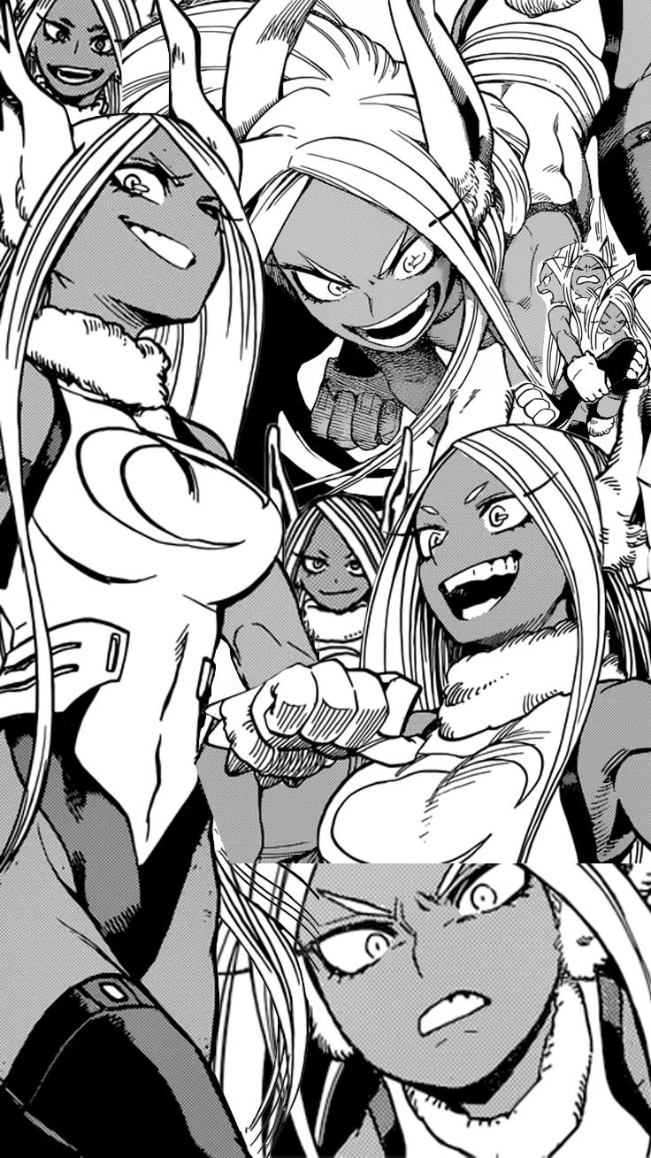 Miruko wallpaper I made, still new at