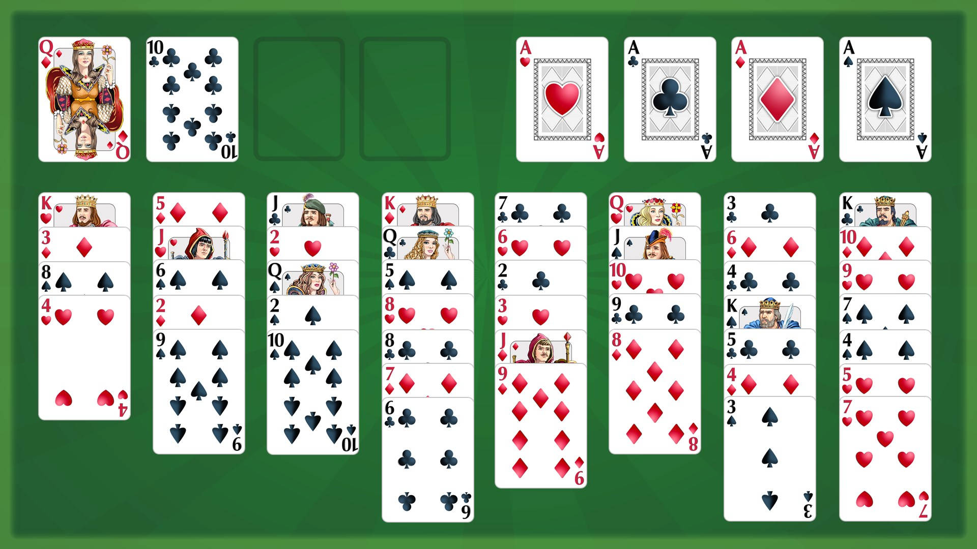 Microsoft Solitaire Wallpaper