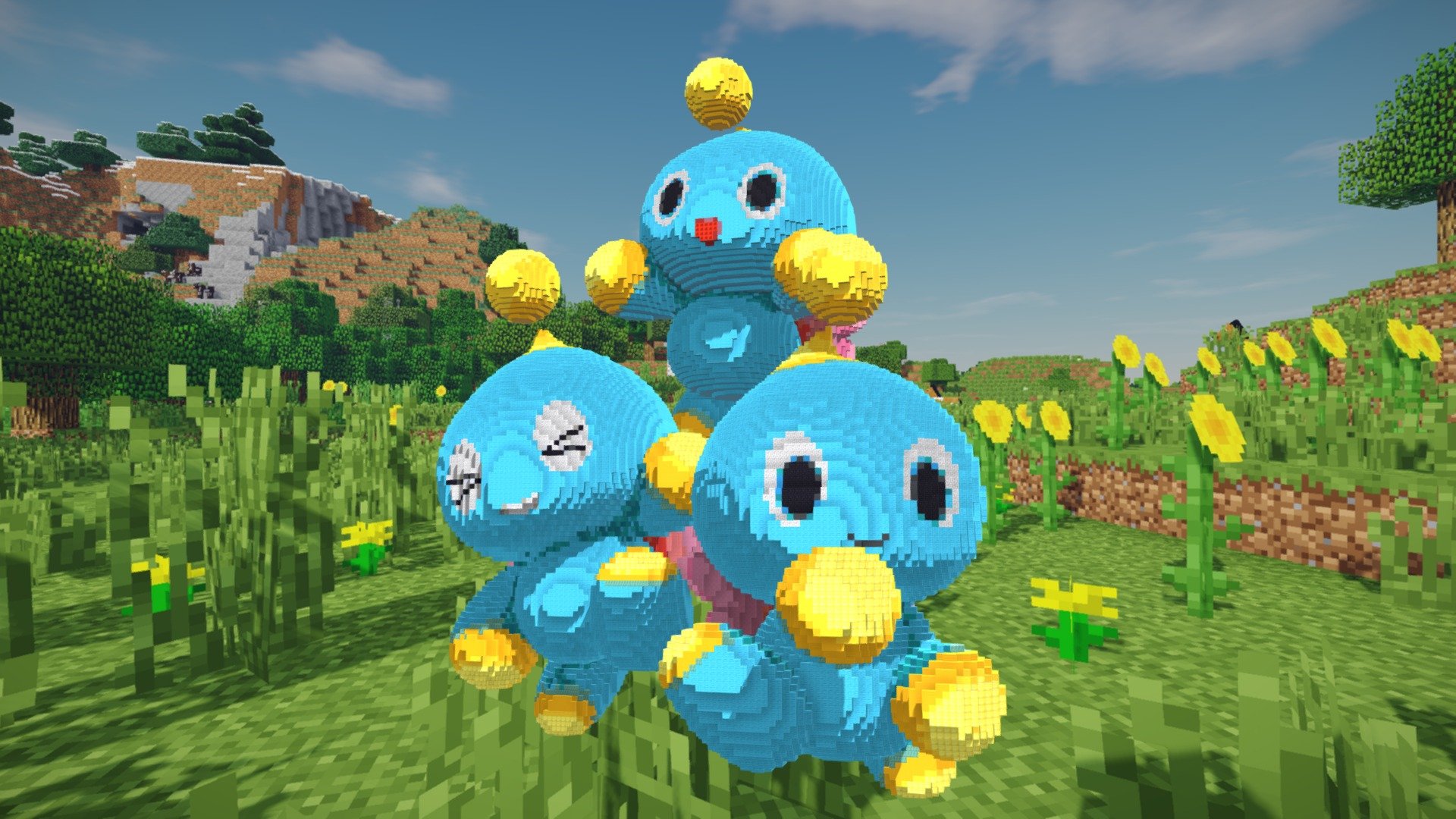 Minecraft Chao Build Schematic