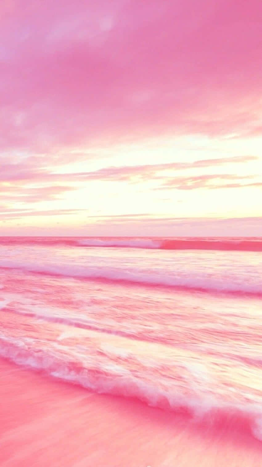 Pink Summer Aesthetic Wallpaper