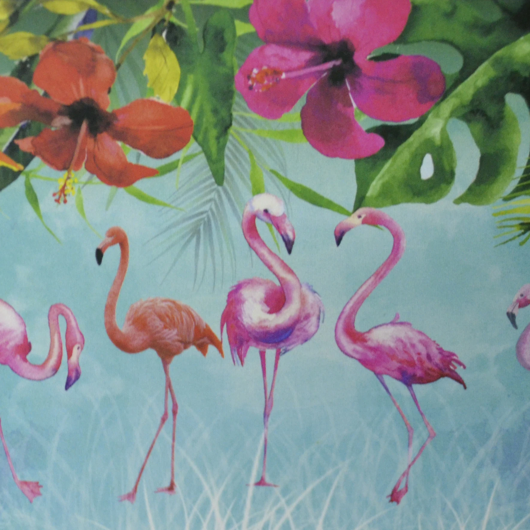 Custom Nordic Hand Painted Tropical