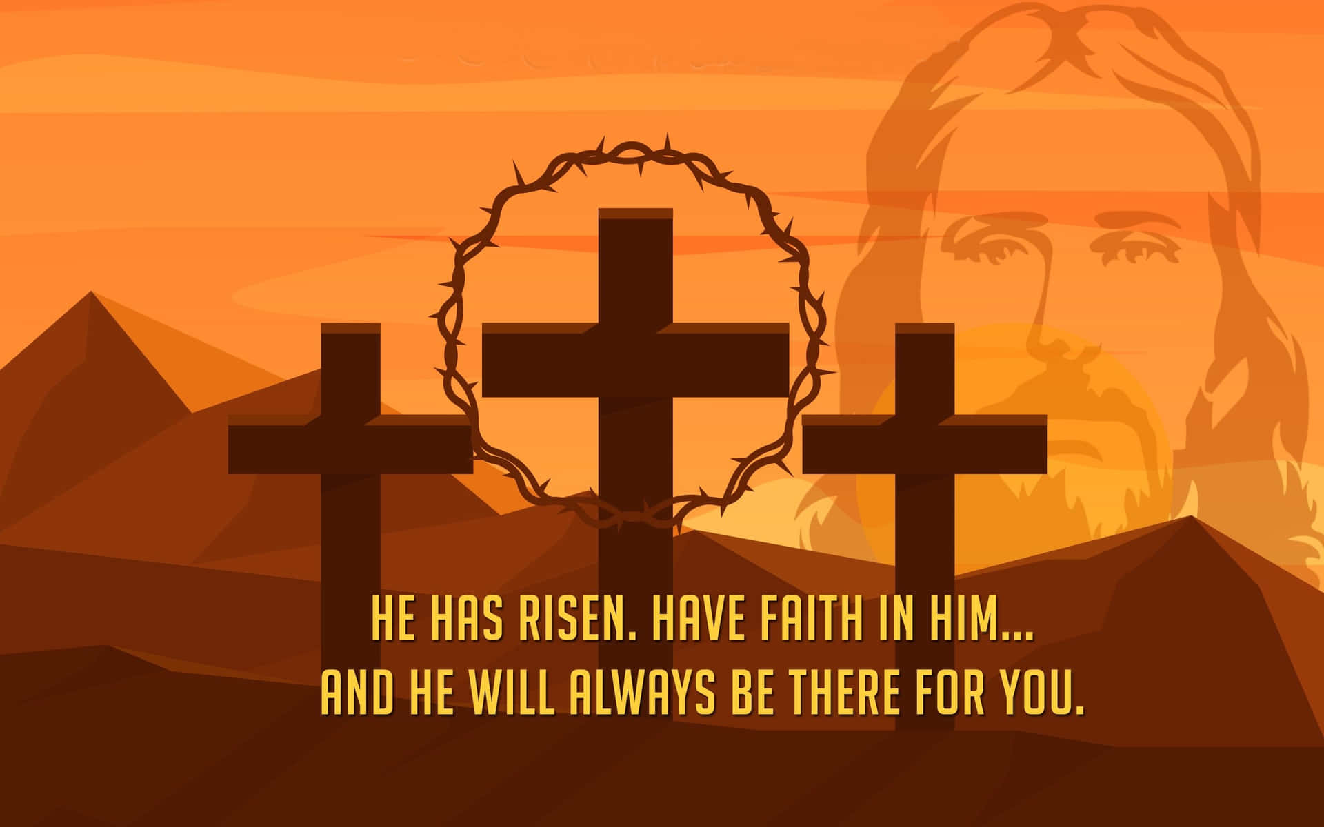 Religious Easter Wallpaper