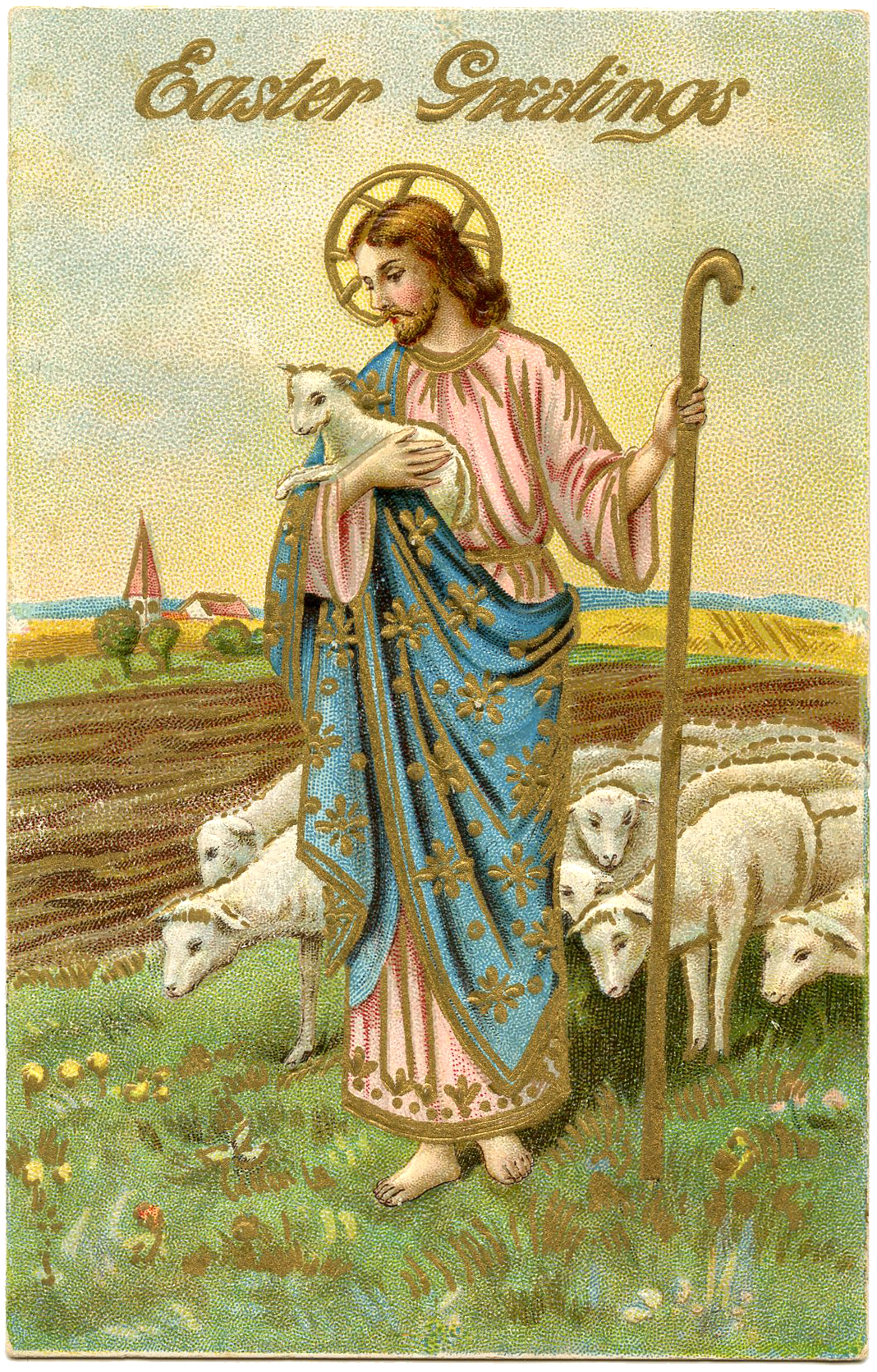 Easter Lamb Image! Graphics Fairy