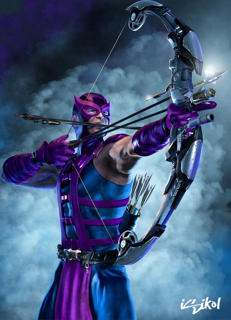 Download Clint Barton Comic Hawkeye Art